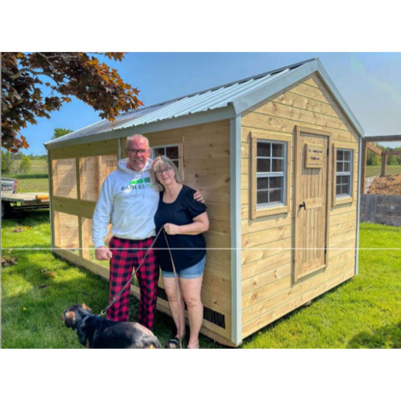 School House Clucker Chicken Coop