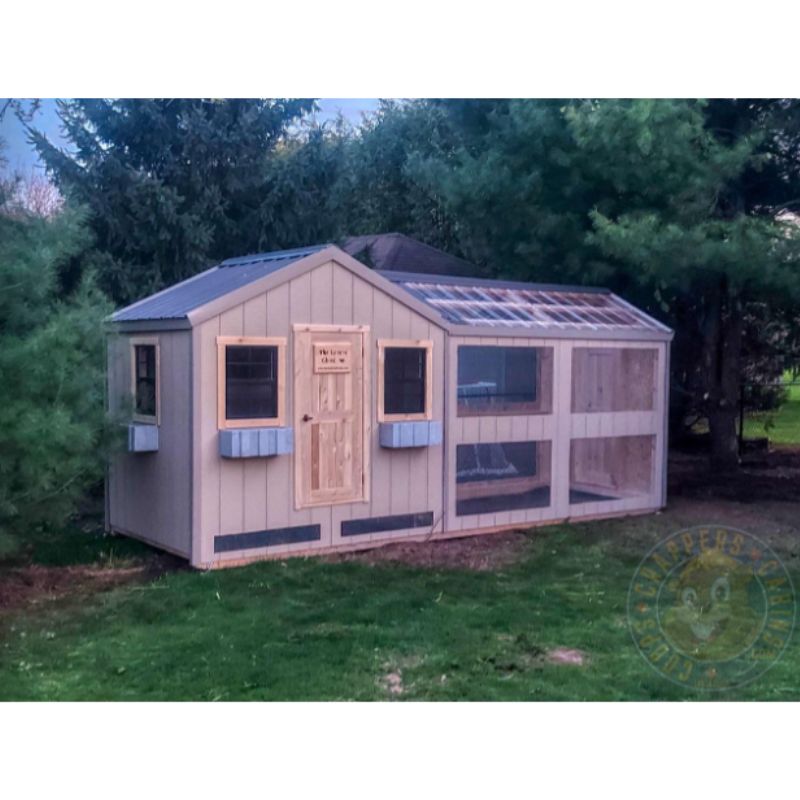 School House Clucker Chicken Coop